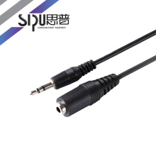 SIPU Factory price hot sale black cable scart to component av cable